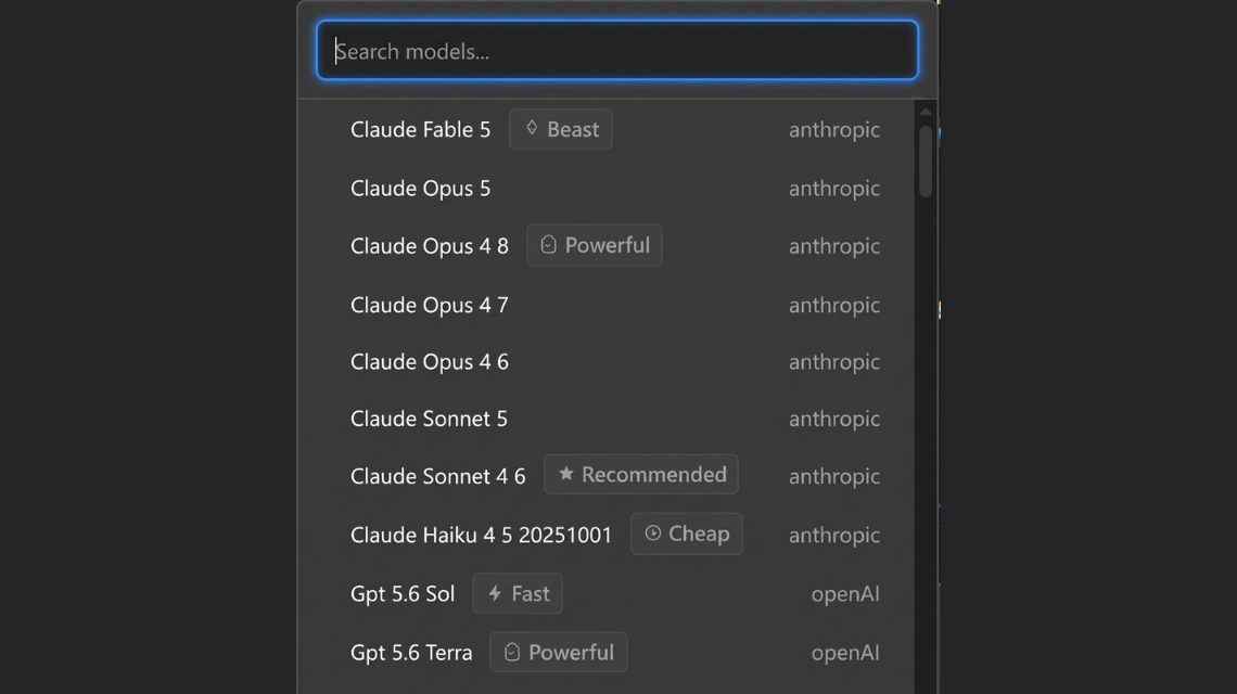 Any model, zero setup
